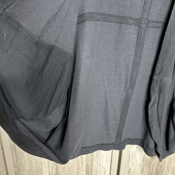 Athleta Cocoon Wrap Black Color Size M - Picture 5 of 6